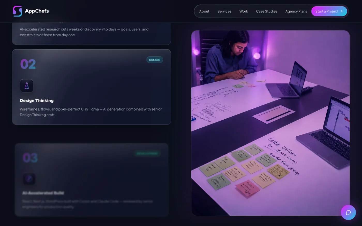 The App Chefs: The process, in the open