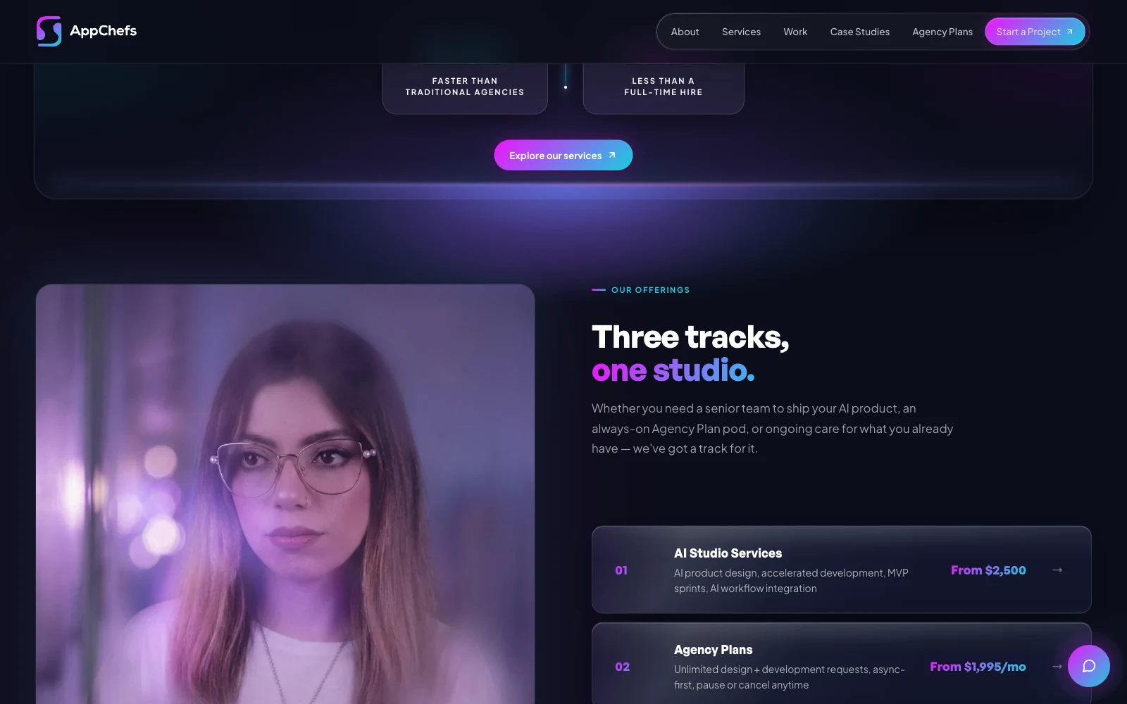 The App Chefs: Three tracks, one studio