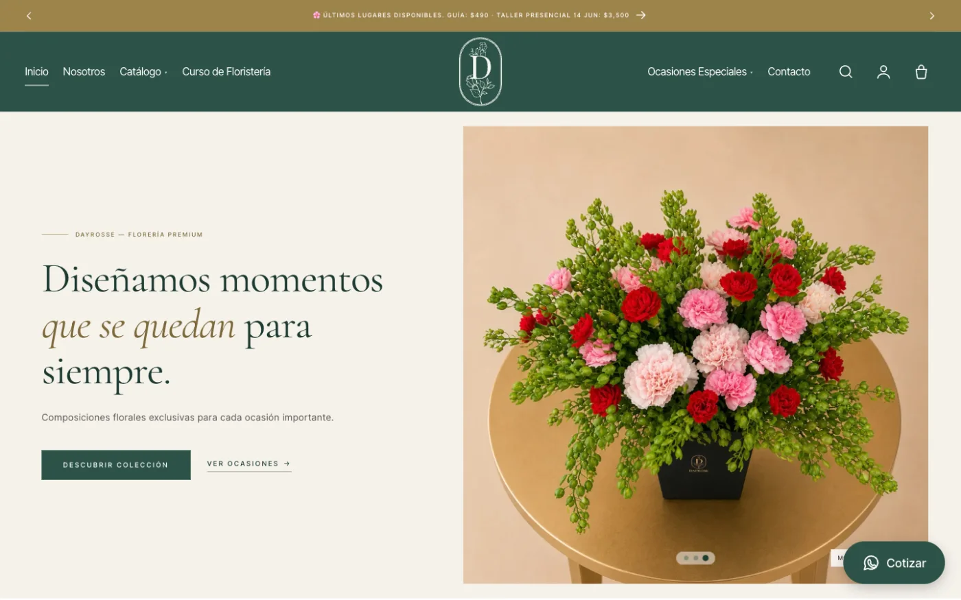 Dayrosse: Diseñamos momentos que se quedan