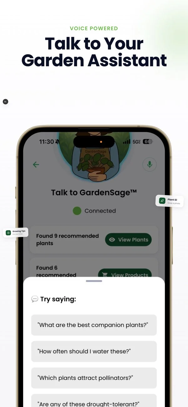 SmartPlant: Talk to GardenSage™