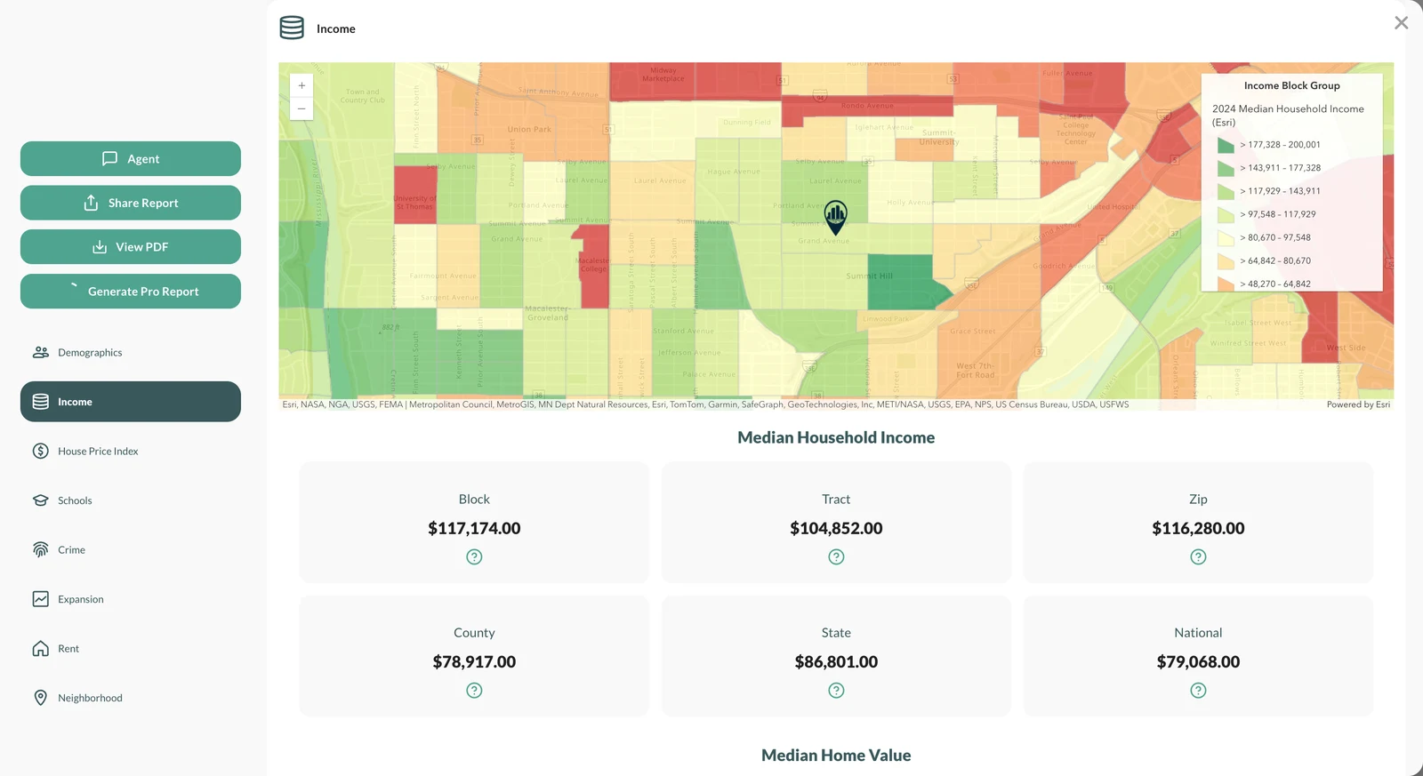 VestMap: Income, down to the block
