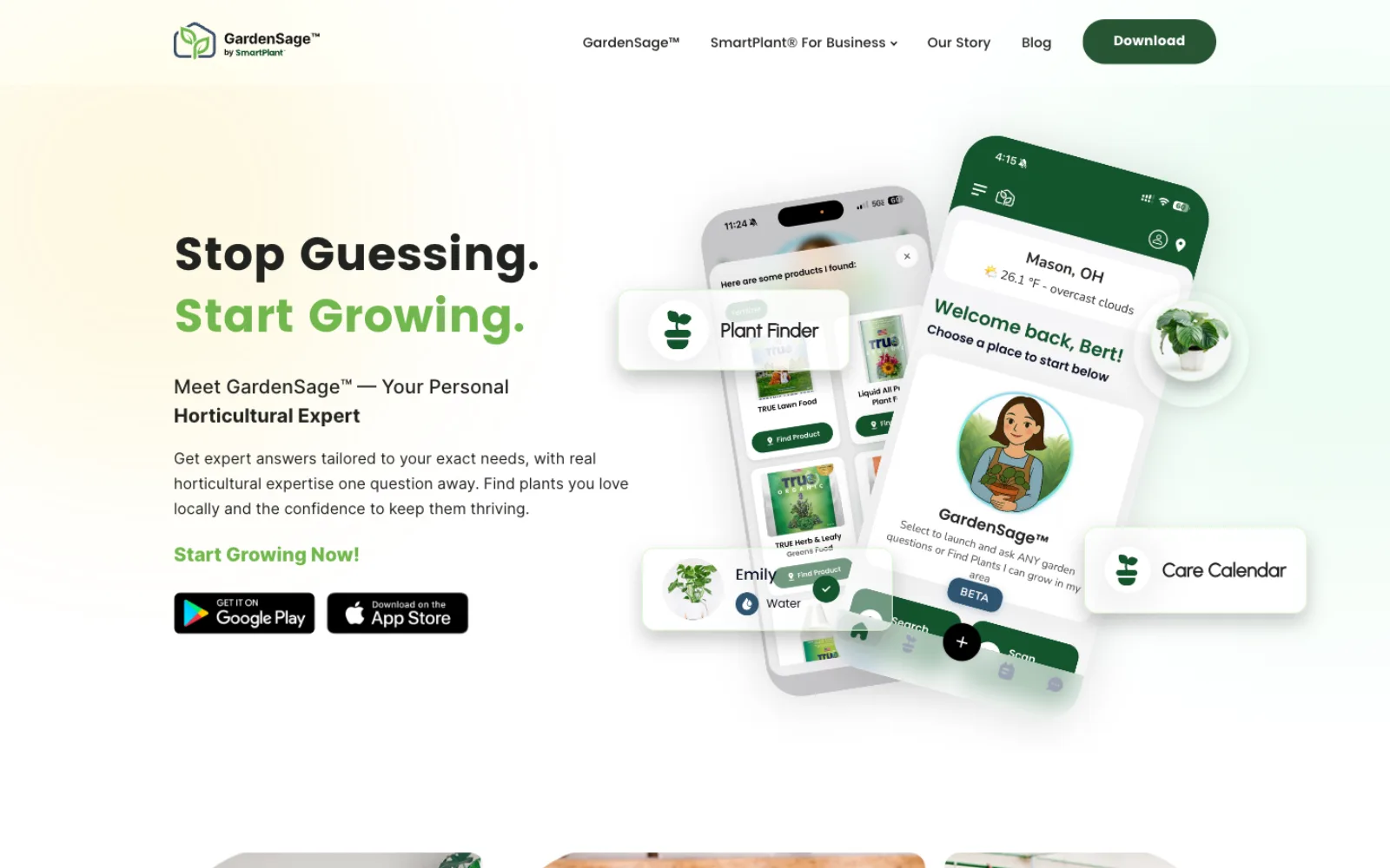 SmartPlant: Home: Stop Guessing. Start Growing.